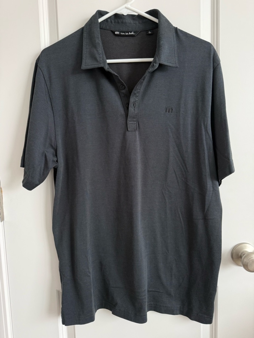 Travis Mathew Men’s Black Polo